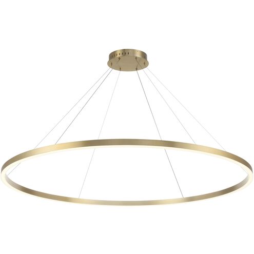 Spunto LED 60.75 inch Gold Chandelier Ceiling Light