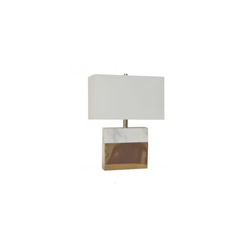 Canada 26 inch 100.00 watt Gold Table Lamp Portable Light
