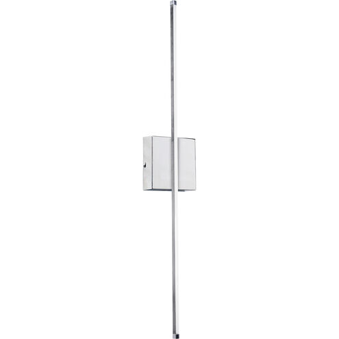 Array LED 24.5 inch Polished Chrome Decorative Wall Sconce Wall Light, Decorative