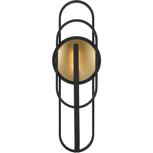 Raymond LED 30 inch Sand Black Outdoor Wall Sconce