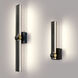 Admiral LED 5 inch Matte Black and Gold Wall Sconce Wall Light
