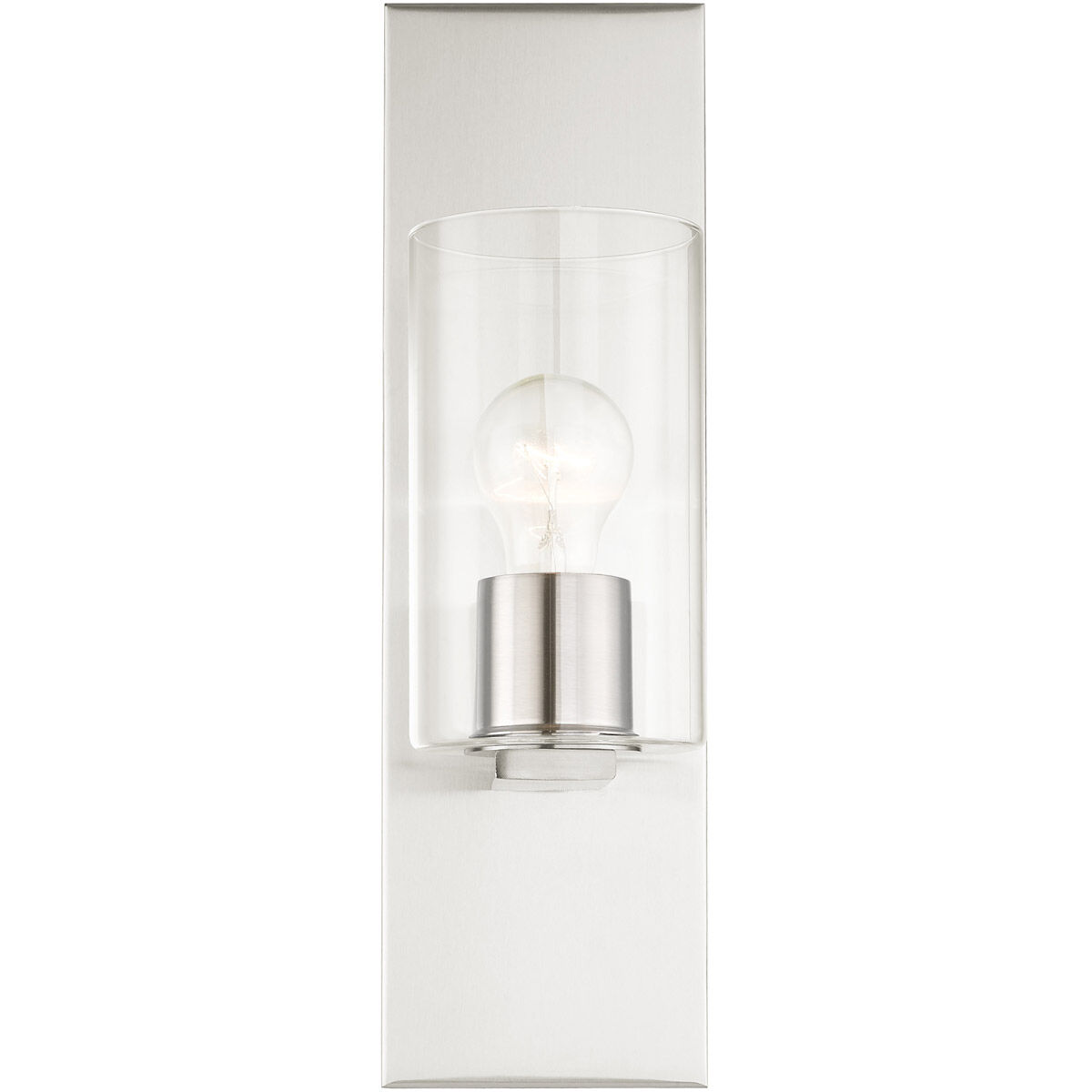 Zurich 1 Light 5 inch Brushed Nickel Sconce Wall Light