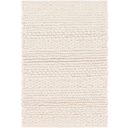 Clifton 120 X 96 inch Ivory Wool with Subtle Light Gray Accents Rug, 8ft x 10ft