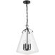 Voss 4 Light 15.25 inch Matte Black Pendant Ceiling Light