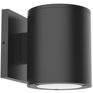 Lamar LED 5 inch Black Exterior Wall Sconce
