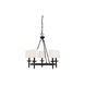 Transitional 5 Light 26 inch Oil Rubbed Bronze Chandelier Ceiling Light