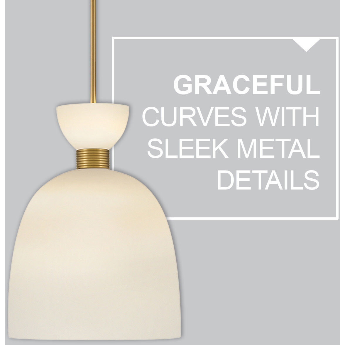 Lisa McDennon Tallulah 3 Light 14 inch Lacquered Brass Pendant Ceiling Light