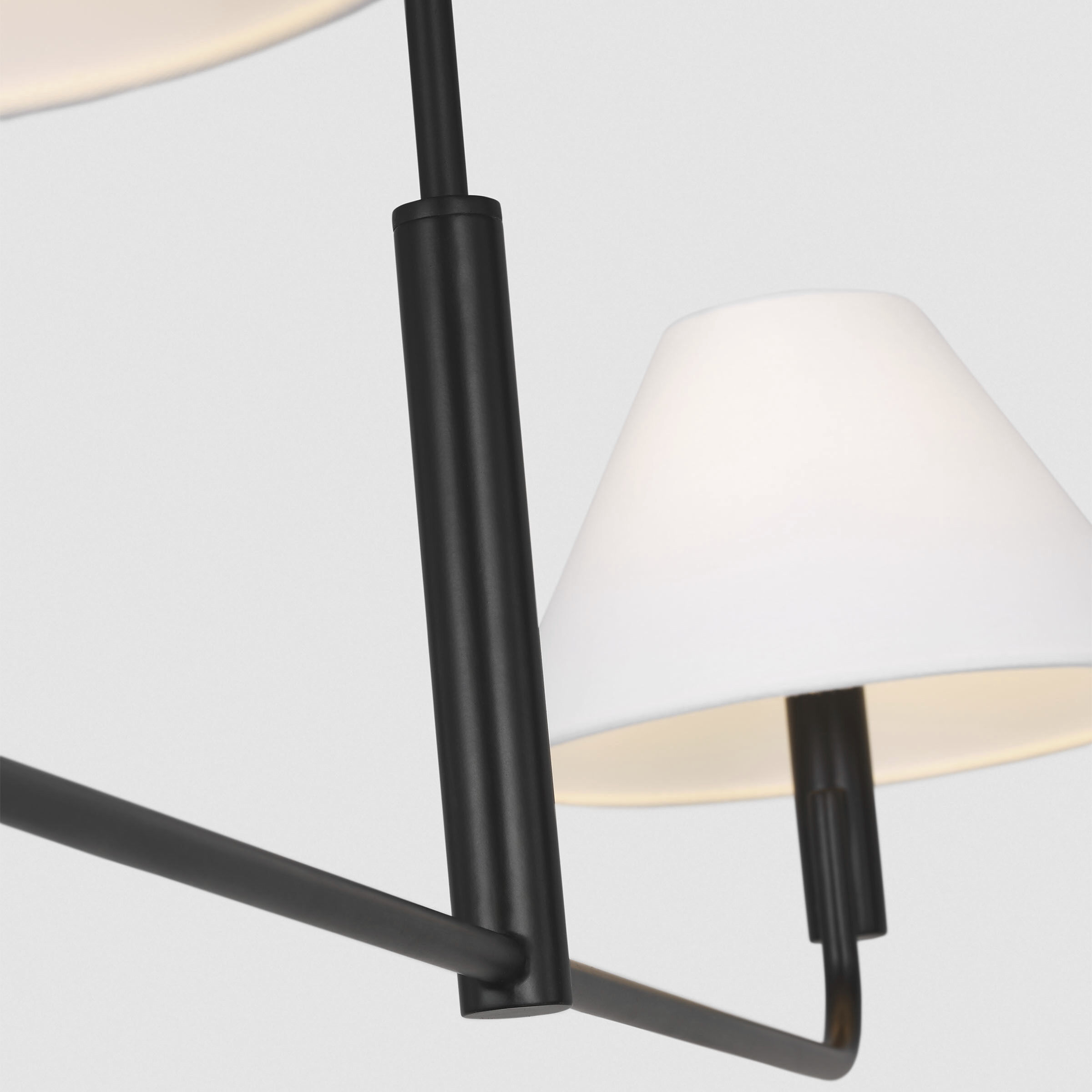 Sean Lavin Colfax 2 Light 54.5 inch Aged Iron Linear Chandelier Ceiling Light