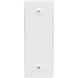 Brentwood Black and White Outdoor Security Light