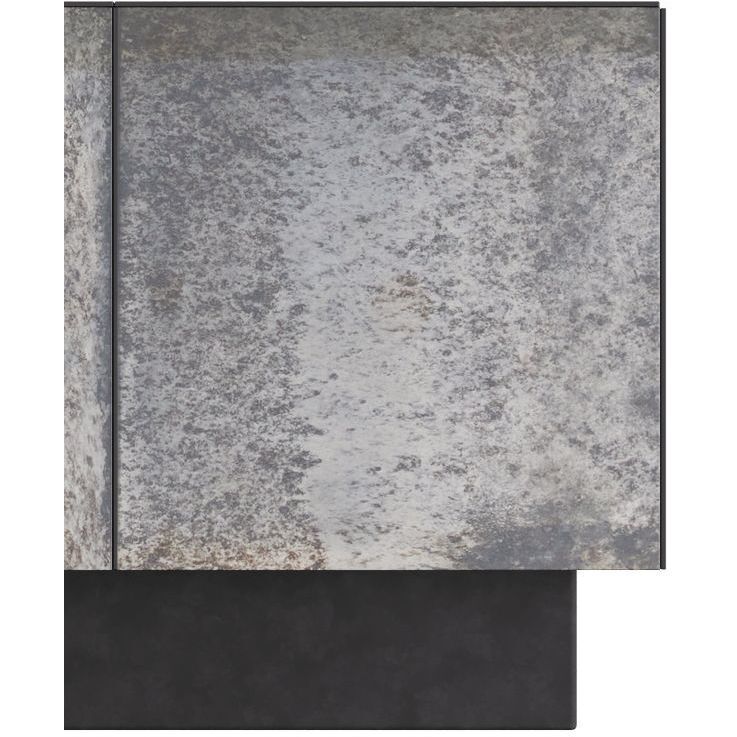 Antonia 40 X 13.5 inch Antiqued Mirror Cocktail Table