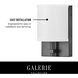 Galerie Avenue LED 6 inch Brushed Nickel ADA Indoor Wall Sconce Wall Light