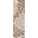 Paddington 36 X 24 inch Dark Brown, Khaki, Charcoal Rug