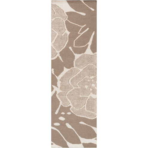Paddington 36 X 24 inch Dark Brown, Khaki, Charcoal Rug