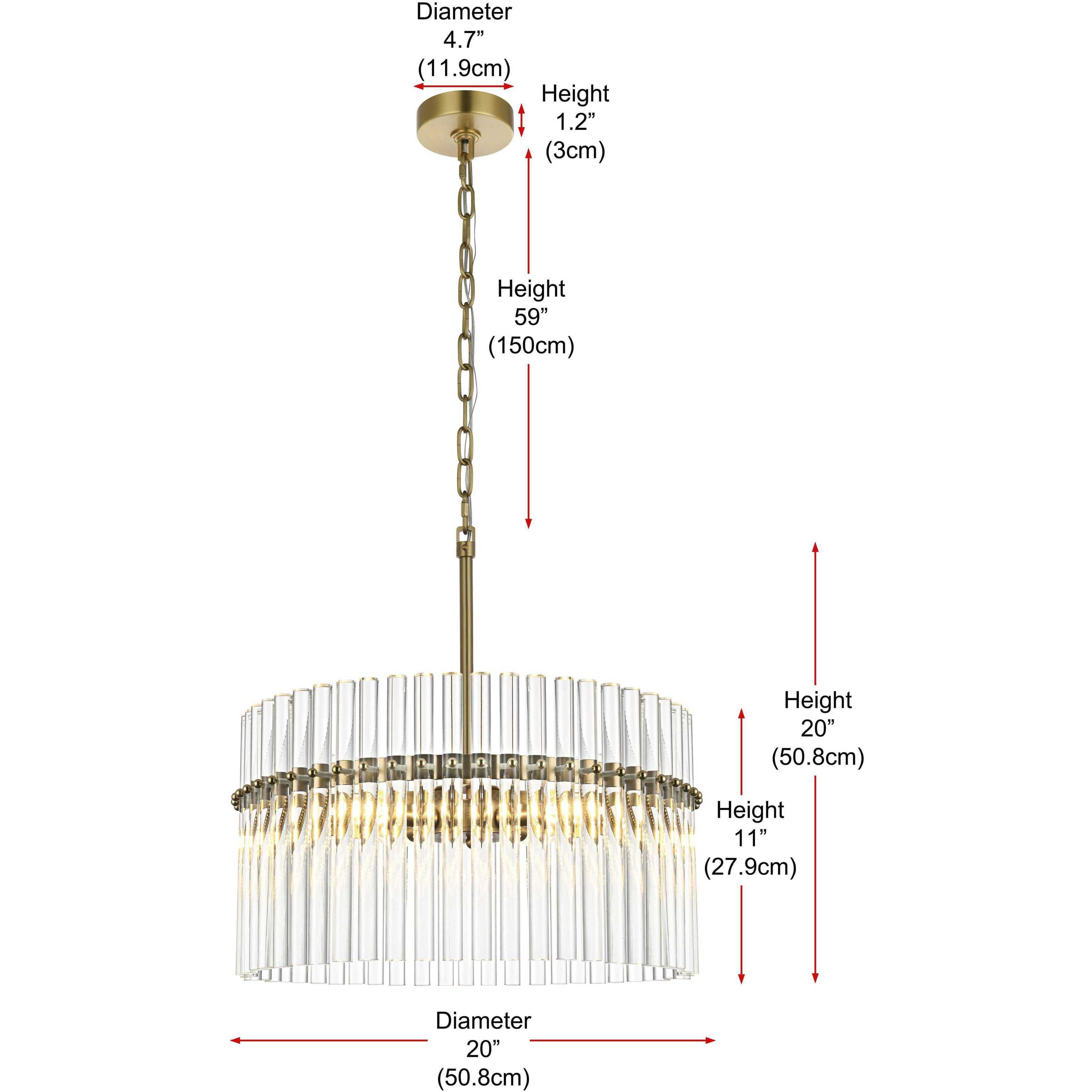 Paulina 4 Light 20 inch Satin Gold Chandelier Ceiling Light