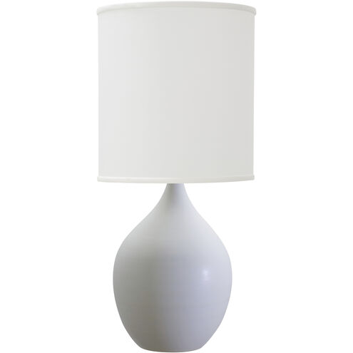 Scatchard 30 inch 200.00 watt Scored Black Matte Table Lamp Portable Light