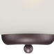 Ballerina 1 Light 16 inch Mahogany Bronze Wall Sconce Wall Light
