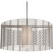 Downtown Mesh 1 Light 24.00 inch Chandelier