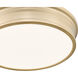 Bentley LED 20 inch Modern Gold Flush Mount Ceiling Light
