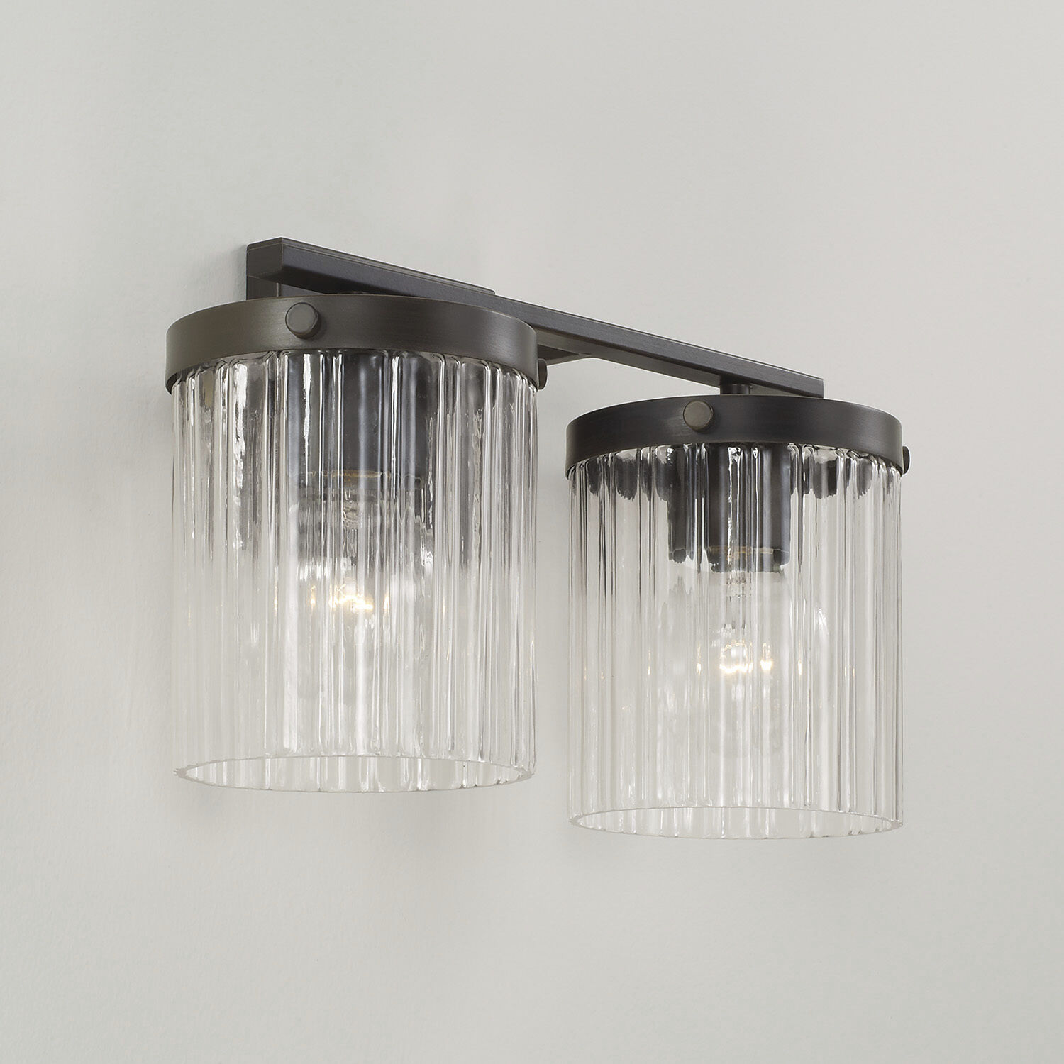 Vaughn 2 Light 14.5 inch Oil Rubbed Bronze Vanity Light Wall Light