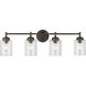 Winslow 4 Light 30 inch Olde Bronze Wall Mt Bath 4 Arm Wall Light