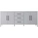 Millie 84 X 35 inch Grey Bathroom Vanity Cabinet