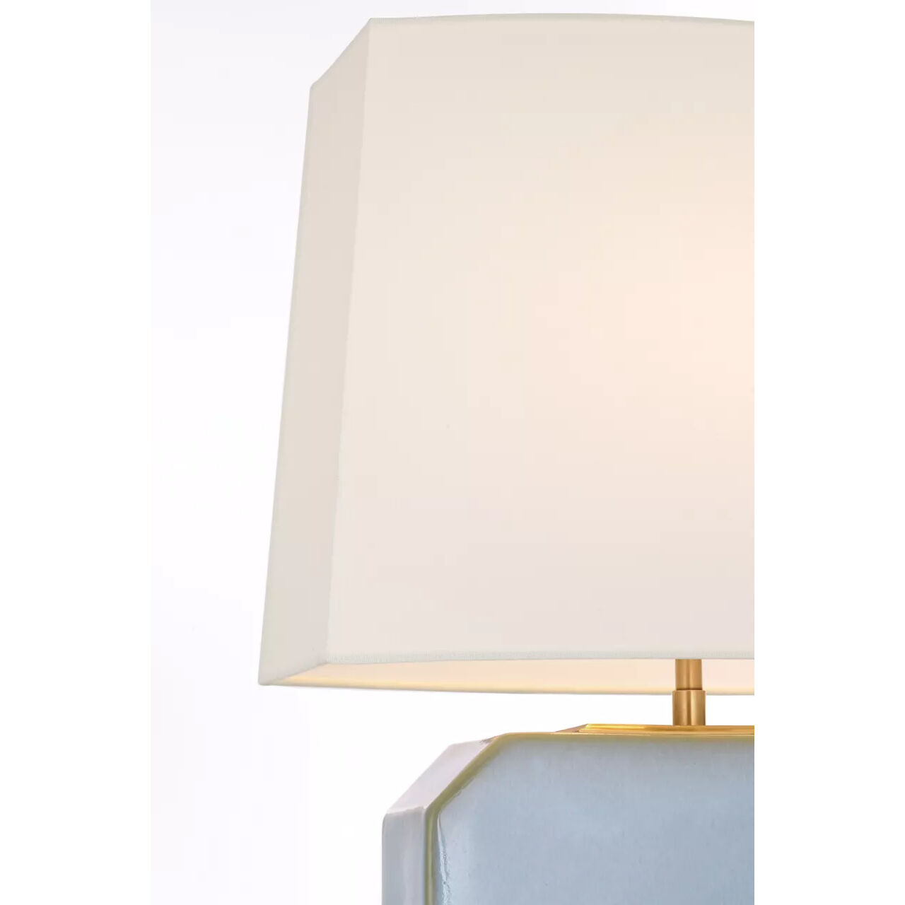 Thomas O'Brien Monique 25.75 inch 15 watt Silk Blue Table Lamp Portable Light