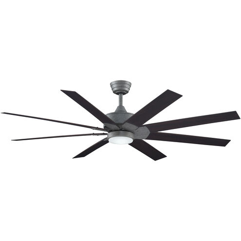 Levon Custom 1 Light Galvanized Fan Light Kit