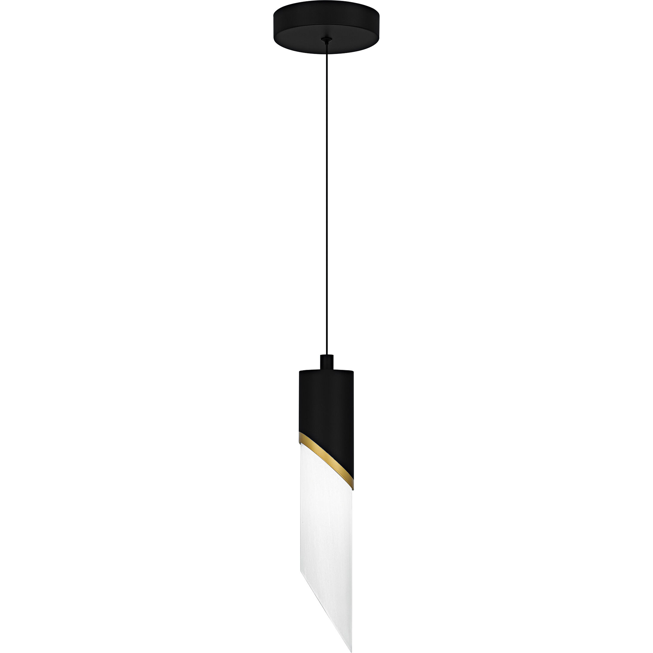 Alys LED 2.5 inch Matte Black Mini Pendant Ceiling Light, Small