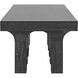 Santos 60 X 24 inch Cinder Black Coffee Table