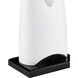 La Porta 32.5 inch 150.00 watt Glossy White and Black Table Lamp Portable Light