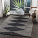 Lexington 120 X 96 inch Black Rug in 8 x 10, Rectangle