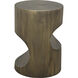 Margo 20 X 14 inch Aged Brass Side Table