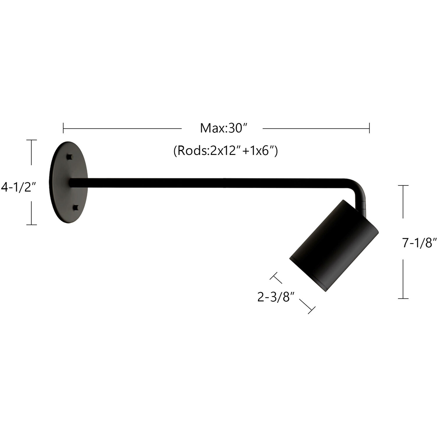 Barclay Wall/Ceiling Light Wall Light in White