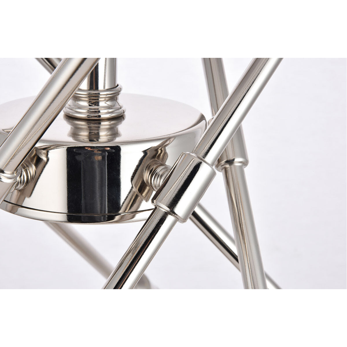 Axel 10 Light 27 inch Polished Nickel Pendant Ceiling Light