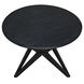 Victor 39 X 39 inch Charcoal Black Dining Table