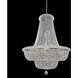 Napoli 33 Light 42 inch Chrome Pendant Ceiling Light