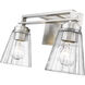 Lyna 2 Light 16 inch Brushed Nickel Vanity Wall Light