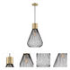 Freira 1 Light 12 inch Antique Brass Pendant Ceiling Light