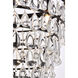 Nordic 7 Light 24 inch Black Chandelier Ceiling Light