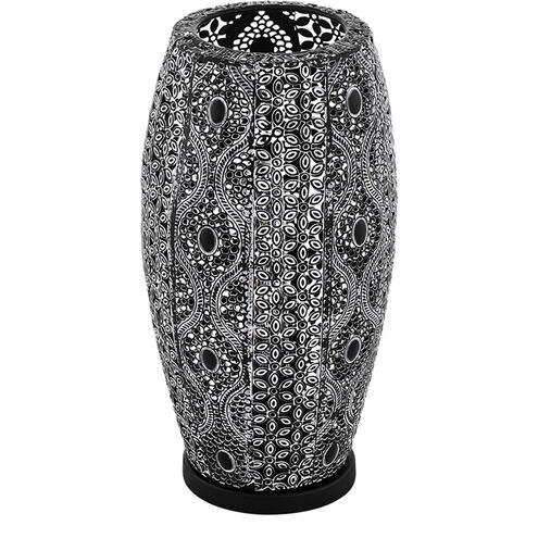 Riyadh 12.8 inch 40.00 watt Antique Black Table Lamp Portable Light