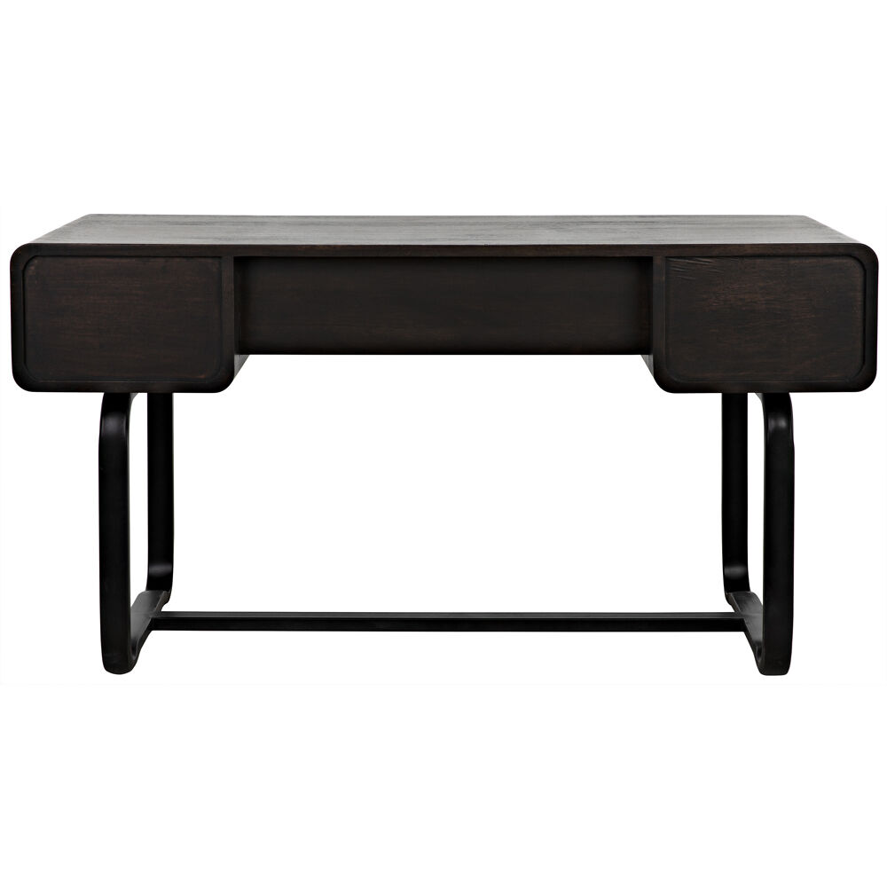 Voltes 60 X 26 inch Ebony Walnut Desk