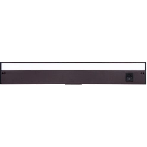 3-in-1 120/60 LED 24 inch Bronze Undercabinet Light Bar