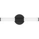 Connor LED 18 inch Matte Black Vanity Light Wall Light