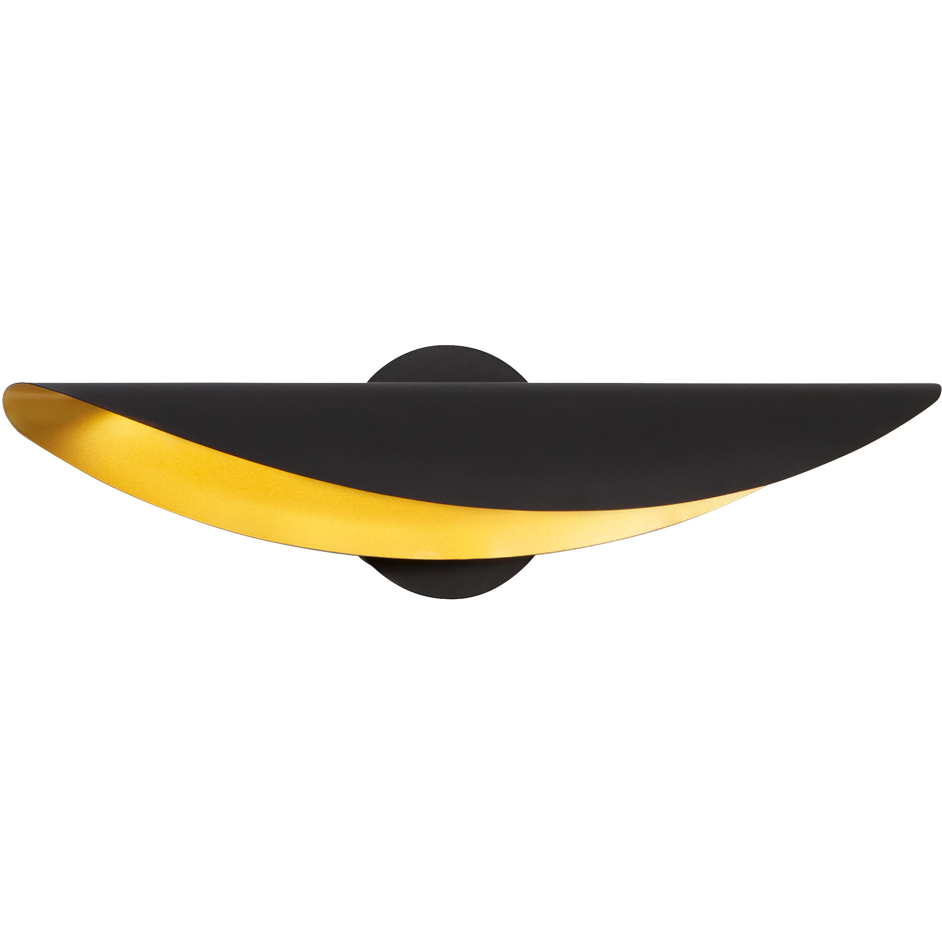 Pivot 1 Light 23 inch Black/Aged Brass Wall Sconce Wall Light