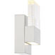 Ellusion LED 5 inch Polished Nickel ADA Wall Sconce Wall Light, Small
