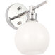 Collier 1 Light 6 inch Chrome Wall sconce Wall Light