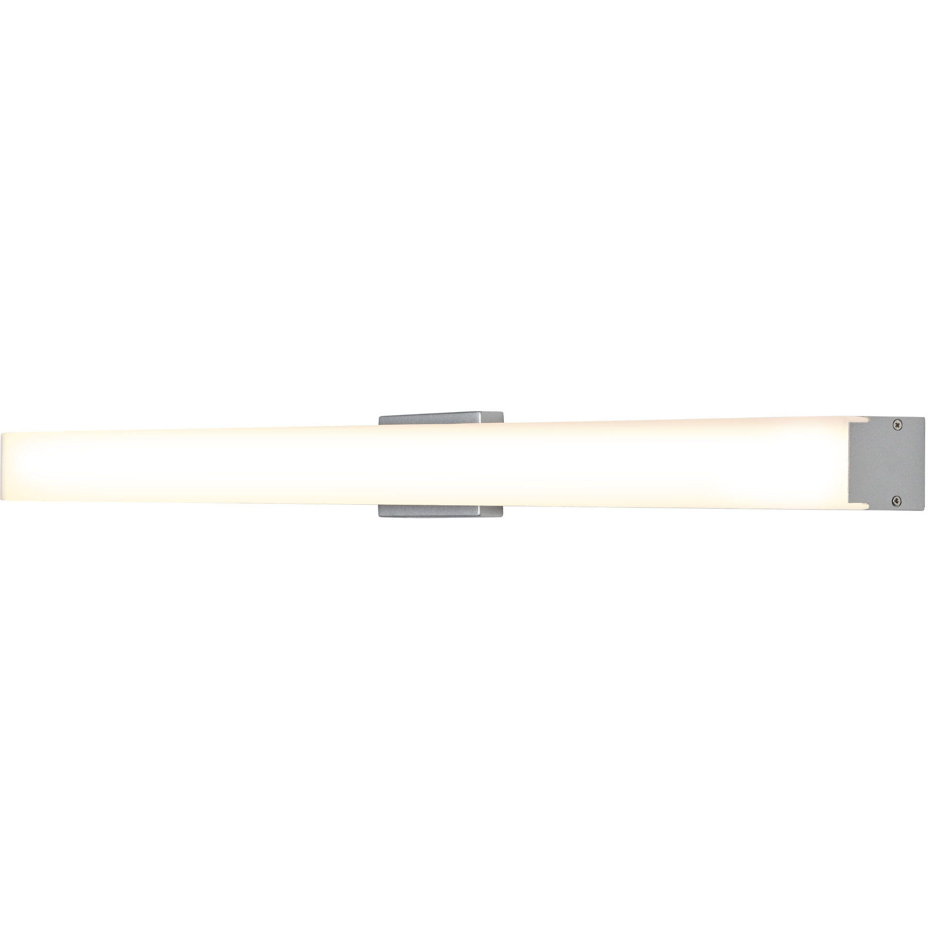 Procyon 36 inch Silver Bathroom Vanity Light Wall Light