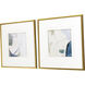 Abstract Collection Blue Framed Art