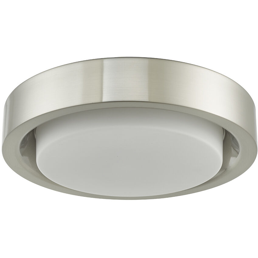 Eclipse LED 15 inch Brushed Nickel Flush Mount Ceiling Light