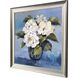Alluring Blooms Blue and Purple and White and Multi Framed Art, Propac